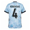 Virallinen Fanipaita Portugali Ruben Dias 4 Vieraspelipaita Euro 2024 - Miesten